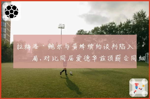 拉梅洛·鲍尔与黄蜂续约谈判陷入僵局,对比同届爱德华兹顶薪合同细节差距一目了然__br_